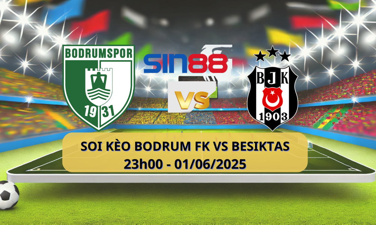 Trận đấu Esportes Bodrumspor và Besiktas